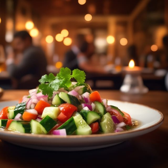 Kachumber Salad.