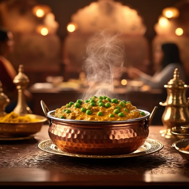 Matar Methi Malai.