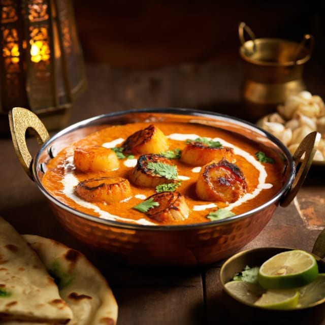 Scallop Masala.