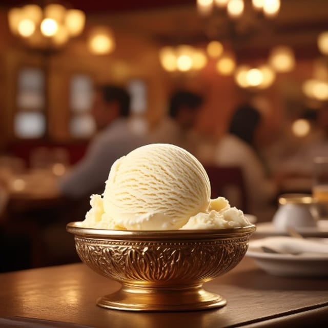 Vanilla Ice Cream.