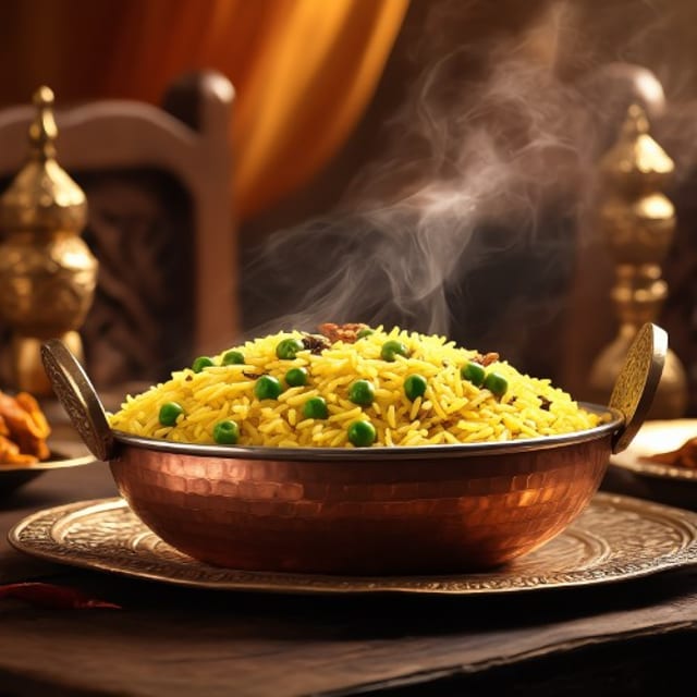 Peas Pilaf.