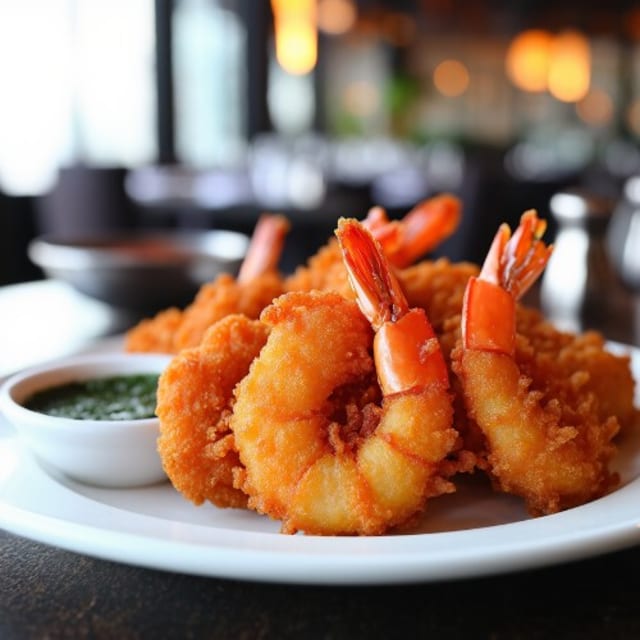 Shrimp Pakora.