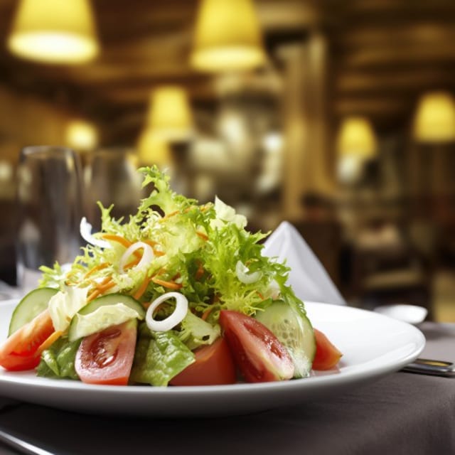 Mixed Green Salad.