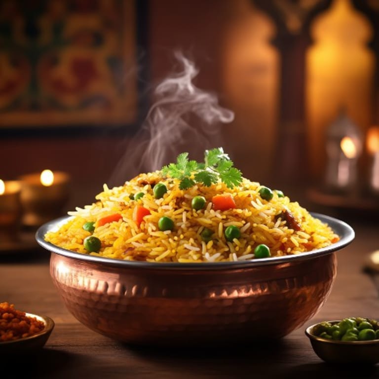 Delicious Vegetable Biryani