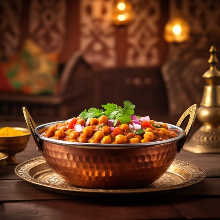 Delicious Chana Masala Awaits