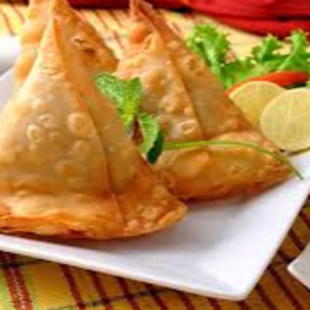 Vegetable Samosa.