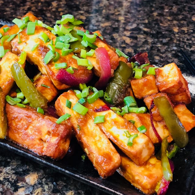 Paneer Chilli.